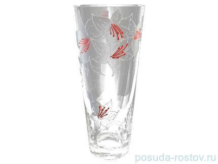 Ваза для цветов 30 см &quot;Иней серебристый&quot; / 017916