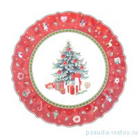 Блюдо 30 см круглое &quot;Christmas world /Bordo&quot; / 273690