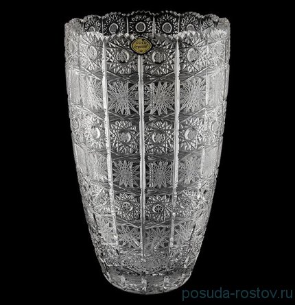 Ваза для цветов 30,5 см &quot;Хрусталь резной&quot; / 103671
