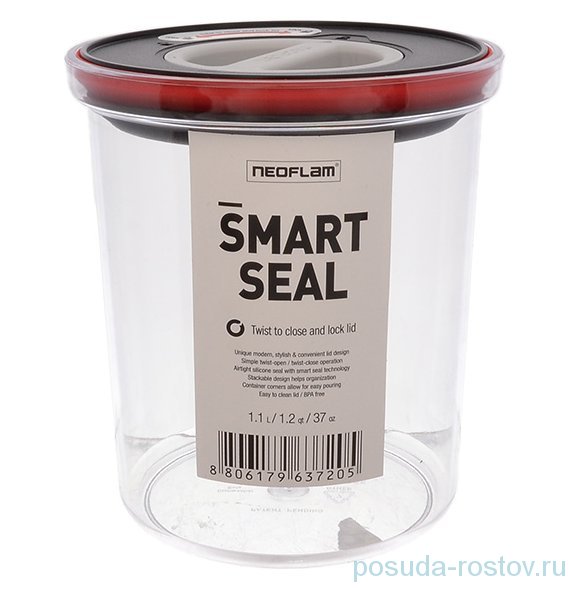 Контейнер 1,1 л с крышкой "Neoflam /Smart Seal" / 257300