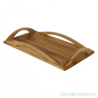 Поднос 39 х 22,5 см прямоугольный с ручками / 362622