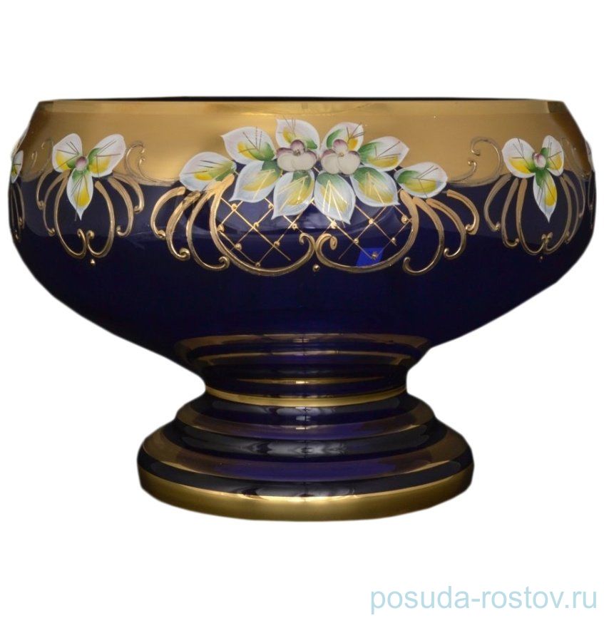 Фруктовница 32 см н/н "Лепка синяя" S-A / 036070