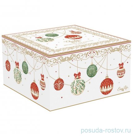 Чайная пара 370 мл &quot;Christmas Eve /Новогодние шары&quot; (подарочная упаковка) / 362190