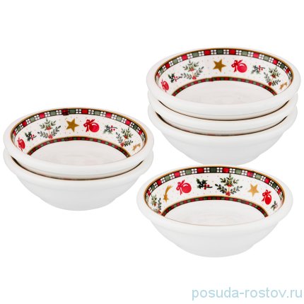 Набор розеток 7 х 7 х 2 см 6 шт &quot;christmas collection&quot; / 192115