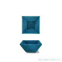 Салатник 9 х 9 см квадратный &quot;Аквалуна /аквамарин&quot; / 276681