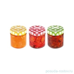 Стеклянные банки 400 мл 3 шт &quot;Tescoma /DELLA CASA /Без декора&quot; / 142331
