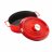 Кастрюля 29 см с крышкой овальная 4,8 л &quot;Lava /Red&quot; / 223357