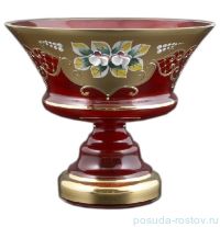 Конфетница 16 см н/н &quot;Лепка красная /5365&quot; / 093151