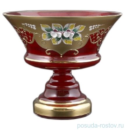 Конфетница 16 см н/н &quot;Лепка красная /5365&quot; / 093151