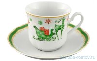 Чайная пара 200 мл 1 шт &quot;Мэри-Энн /Рождество&quot; / 158009