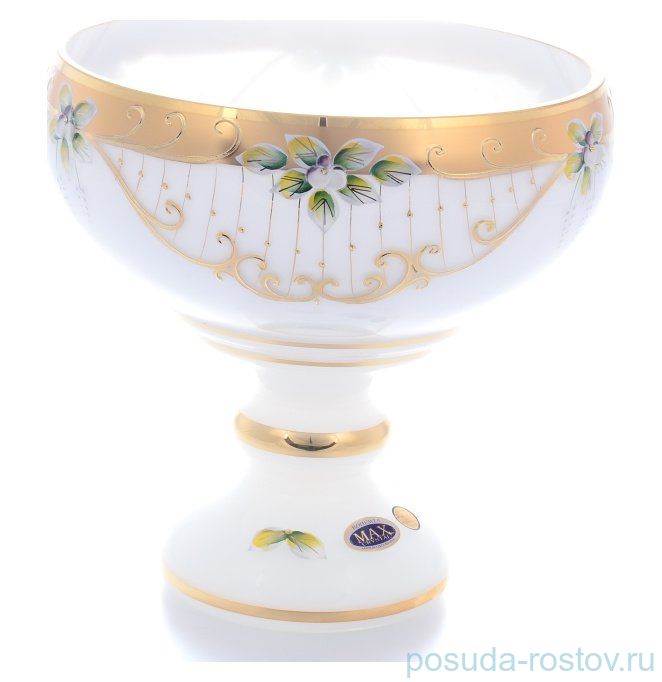 Фруктовница 26 см н/н "Лепка белая" SC / 143628