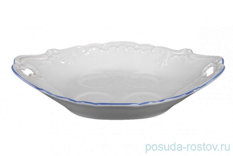 Поднос для специй 17 см с ручками "Рококо /Гуси" / 127627
