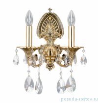 Бра 2 рожковый 21 х 36,5 см металл/хрусталь &quot;Jocelyn&quot; / 147367