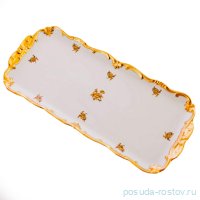 Рулетница 36 см &quot;Роза золотая /золото&quot; / 013190