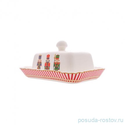 Маслёнка 17 х 12 х 2,6 см &quot;Christmas world /Щелкунчик&quot;  / 337516