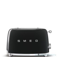 Тостер на 2 ломтика 950 Вт чёрный &quot;Smeg&quot; / 296165
