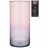 Ваза для цветов 12 х 26 см &quot;Cilindro violet pink drops&quot; / 288734