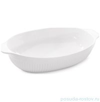 Блюдо для запекания 43 х 27 х 9 см овальное &quot;Bianco /Без декора&quot; / 163253