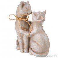 Статуэтка 10,5 х 7,5 х 15,5 см &quot;Кошки&quot; / 340426