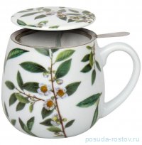 Кружка 400 мл с крышкой и ситечком &quot;My favourite tea Green tea&quot; / 378357