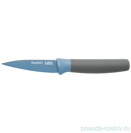 Нож для очистки 8,5 см синий &quot;Leo&quot; / 162576