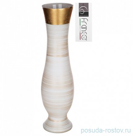 Ваза для цветов 70 см &quot;Oregon julia gold white&quot; / 305480