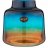 Ваза для цветов 20 см &quot;Leona blue amber&quot; / 278466