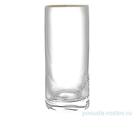Стаканы для воды 300 мл 6 шт &quot;Гольф /Платиновая отводка&quot; / 018109
