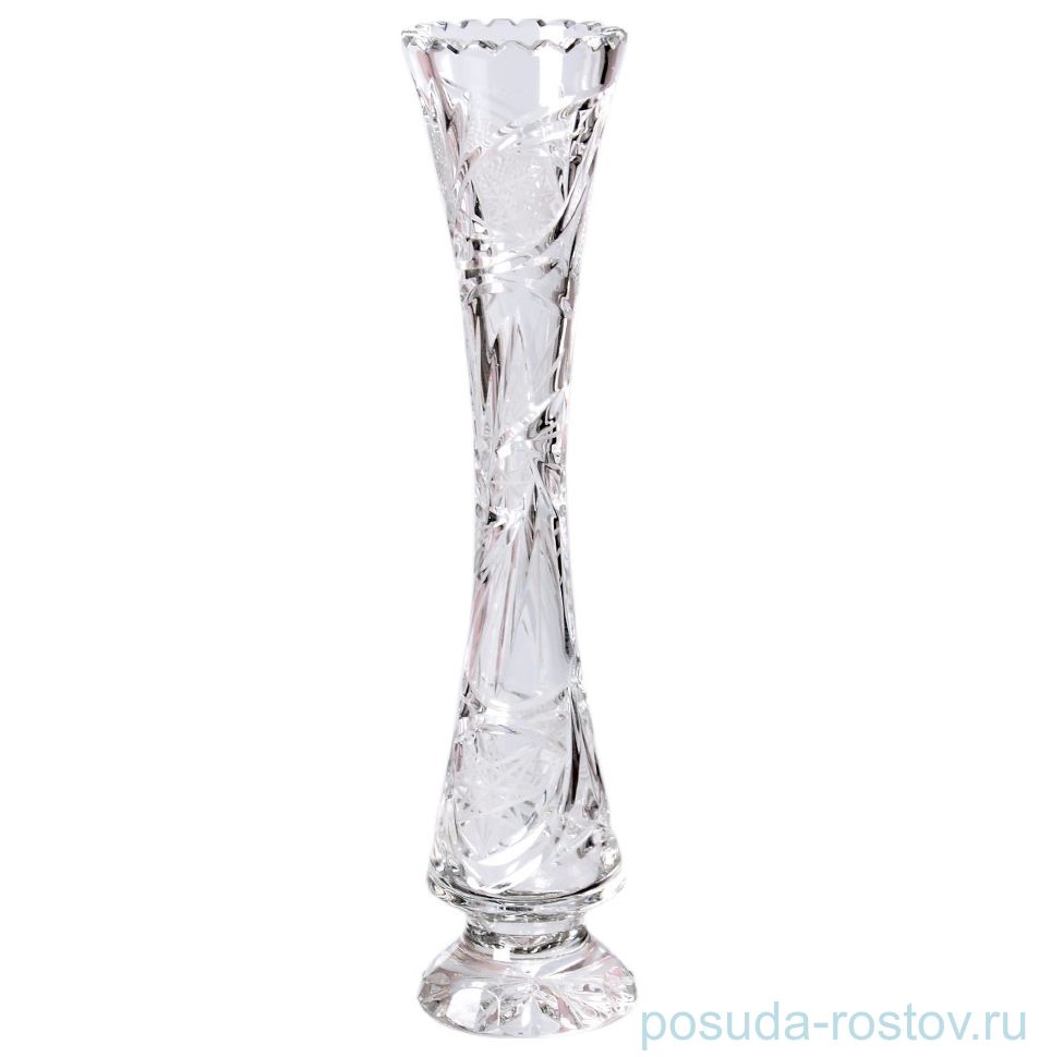Ваза для цветов 25 см н/н "Резная" / 138201