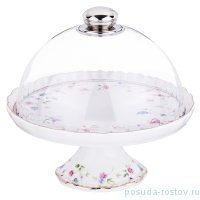 Тортница 20 см н/н с крышкой &quot;Мускари&quot; / 189473