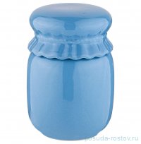 Банка для сыпучих продуктов 10,5 х 10,5 х 15,5 см 680 мл голубая &quot;Mosaic&quot; / 323052