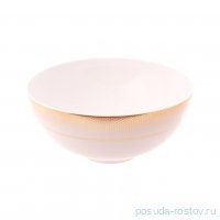 Салатник 21 см &quot;Deluxe shape /Rio white gold&quot; / 341329