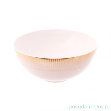 Салатник 21 см &quot;Deluxe shape /Rio white gold&quot; / 341329