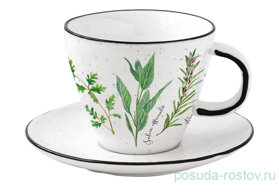 Чайная пара 250 мл "Herbarium" (подарочная упаковка) / 291562