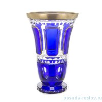 Ваза для цветов 35 см &quot;Антик /Синий /золото&quot; / 221912