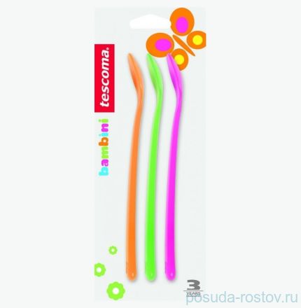 Столовые приборы 3 предмета Детская ложка 17 см &quot;Tescoma /BAMBINI&quot; / 141452