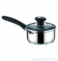 Ковш 14 см с крышкой с носиком для слива 750 мл &quot;PRESTO&quot;  / 141596