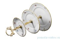 Этажерка 3-х ярусная &quot;Фредерика /Мелкие цветы /СК&quot; / 171432