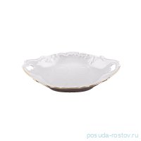 Поднос для специй 17 см с ручками &quot;Рококо /Отводка золото&quot;  / 109949