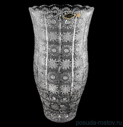 Ваза для цветов 35,5 см &quot;Хрусталь резной&quot; / 037979