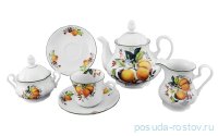 Чайный сервиз на 6 персон 15 предметов &quot;Мэри-Энн /Абрикосы&quot; / 157998