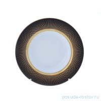 Набор тарелок 23 см 6 шт глубокие &quot;Констанц /Rio black gold&quot; / 159992