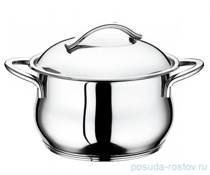 Кастрюля 22 х 14 см со стеклянной крышкой 5 л &quot;SINGLE COOKWARE&quot; / 295949