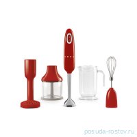 Блендер погружной с аксессуарами 700 Вт красный &quot;Smeg&quot; / 296188