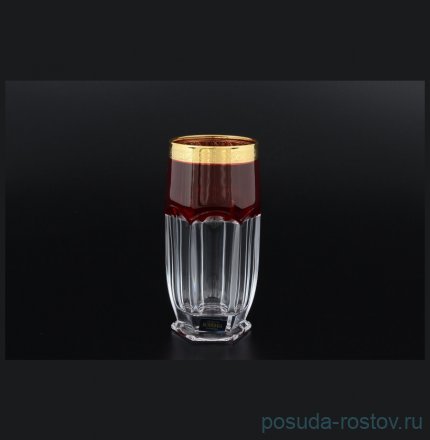 Стаканы для воды 300 мл 6 шт &quot;Сафари /Рубин /432267&quot; / 054902