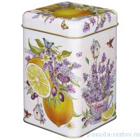 Банка для сыпучих продуктов 10,5 х 10,5 х 16 см &quot;Прованс /Лимоны&quot; / 255904