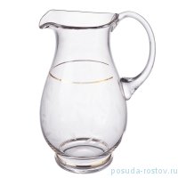 Кувшин для воды 1,5 л &quot;Веточки с бутонами /золото&quot;  V-D / 210294