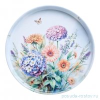Поднос сервировочный 33 х 2,1 см &quot;Floral eden&quot; / 378383