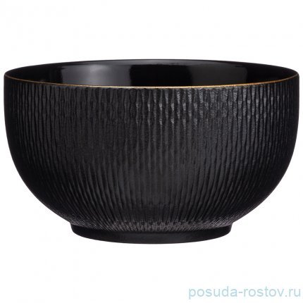 Салатник 850 мл 15 х 8 см &quot;crocus /черная&quot; / 235734