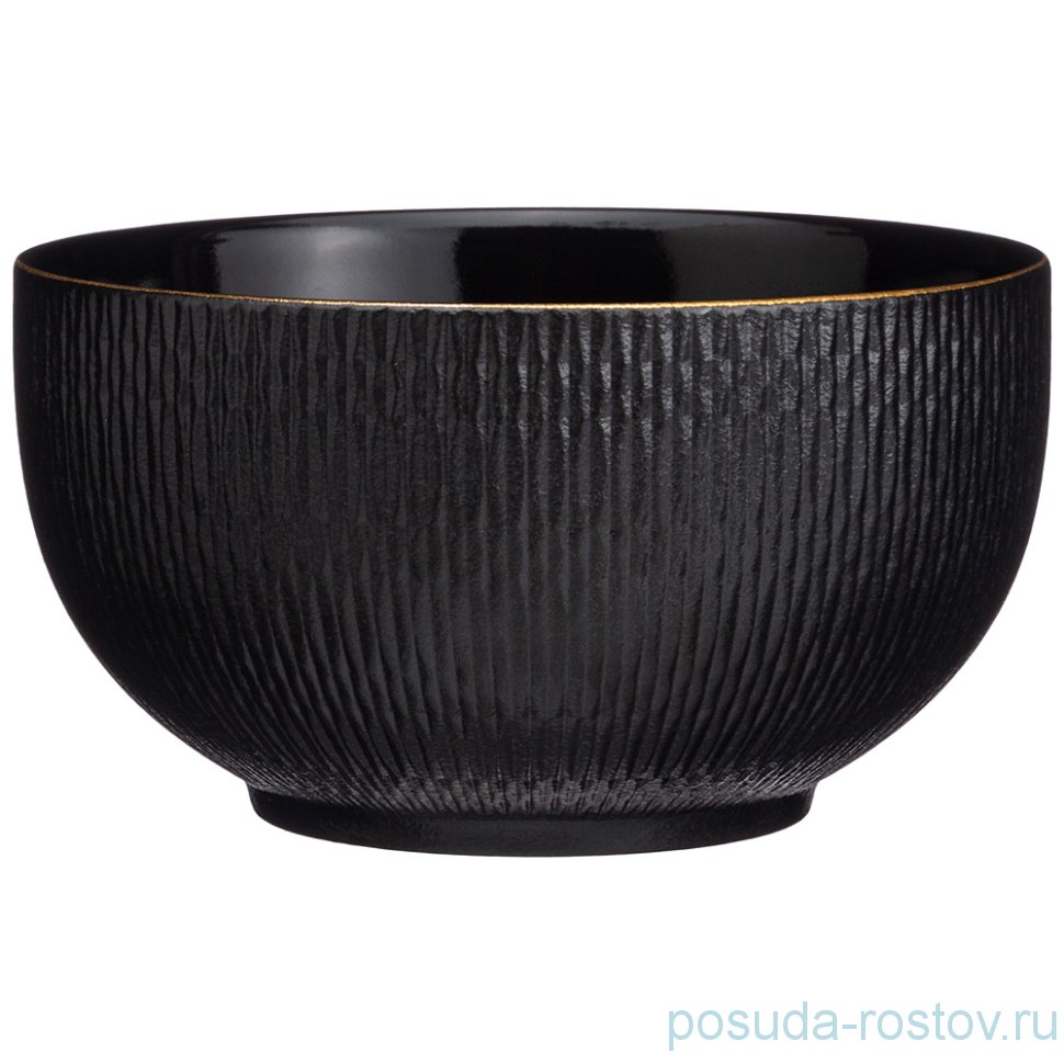 Салатник 850 мл 15 х 8 см "crocus /черная" / 235734